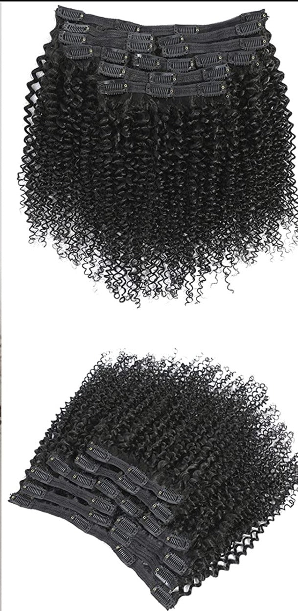 Kinky Curl Clip-In's