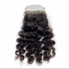 Indian Curly 5x5 Transparent Lace Closure