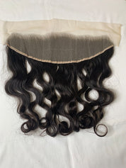 Indian Curly 13x4 Transparent Lace Frontal