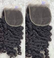 Burmese Curly HD/Transparent Frontal & Lace Closure 4x4 5x5 13x4 13x6